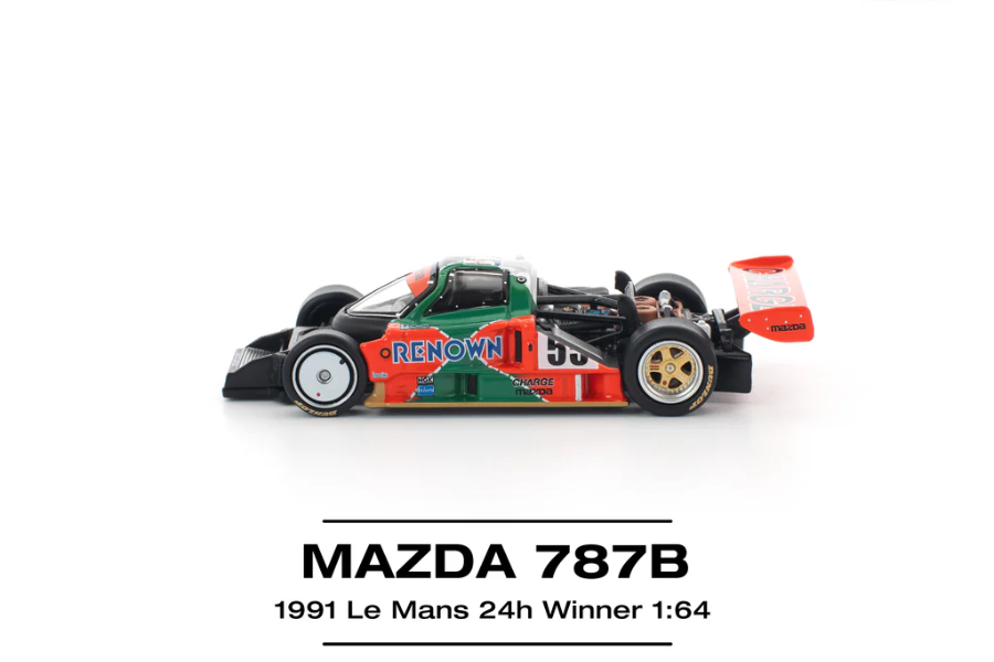 MÔ HÌNH XE PopRace PR640301 MAZDA 787B 1991 LE MANS 24h WINNER Thumbnail