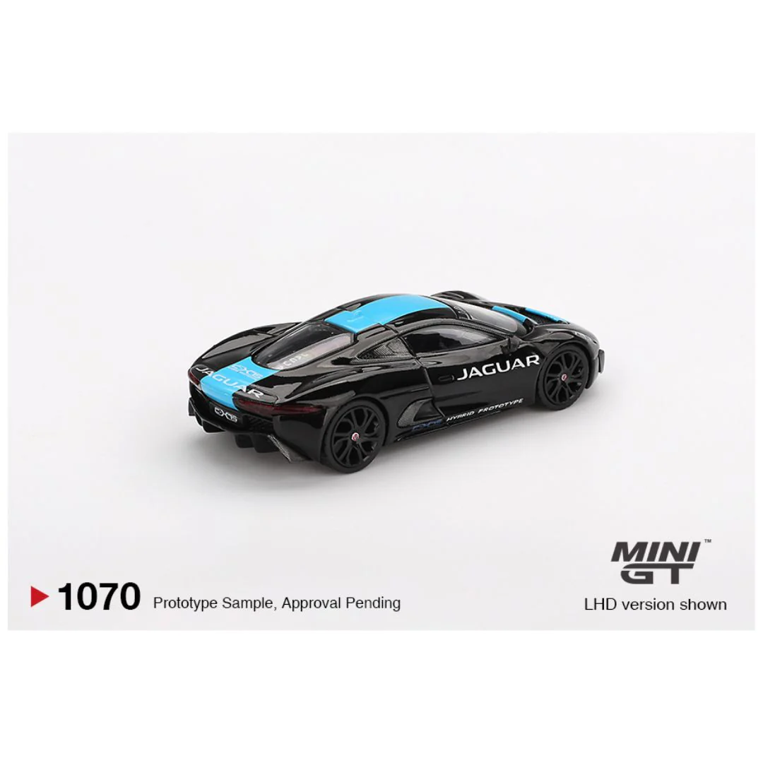 MÔ HÌNH XE Mini GT CARD VERSION MGT01070 Jaguar C-X75 Black Thumbnail
