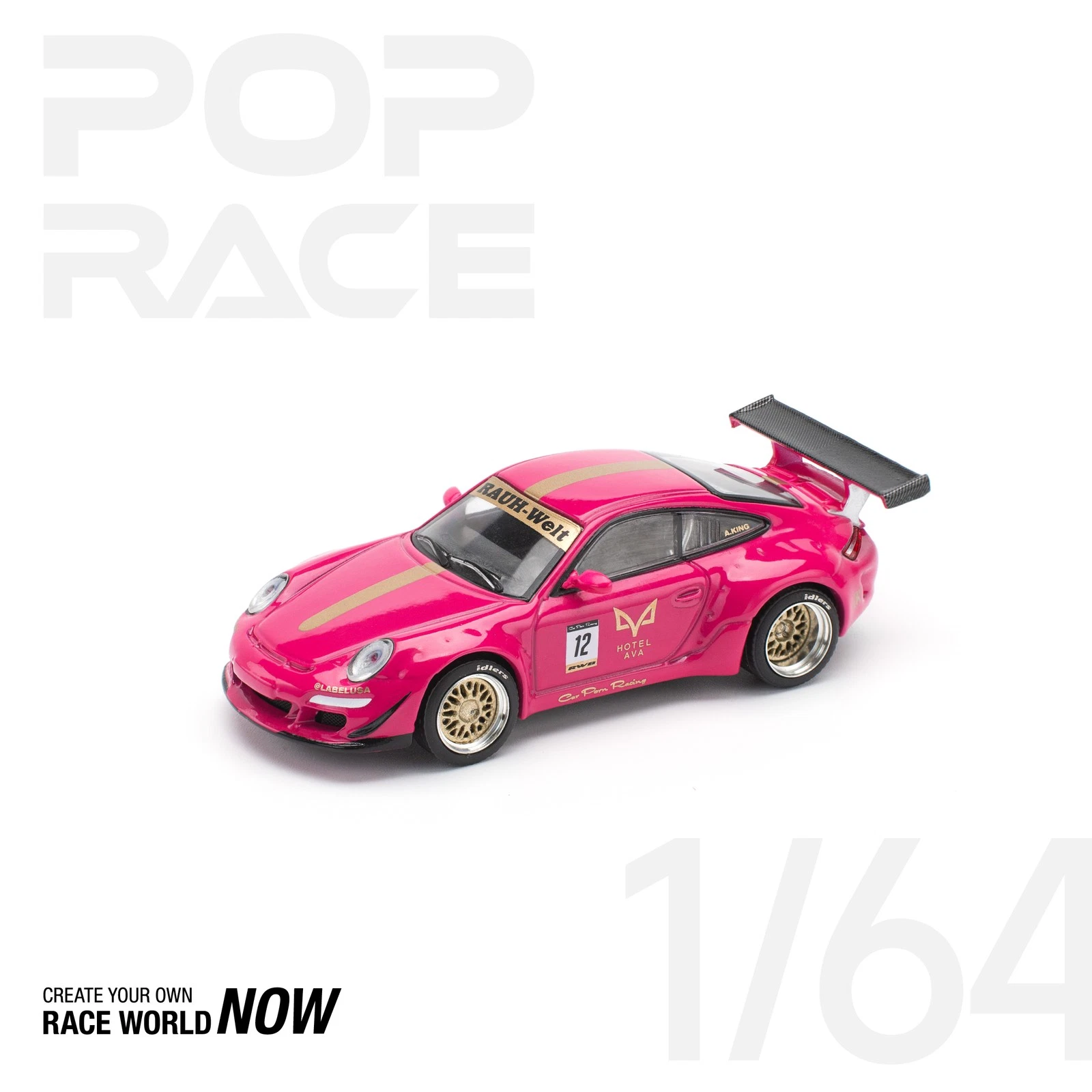 MÔ HÌNH XE Pop Race PR640187 RWB 997 - AVA Thumbnail