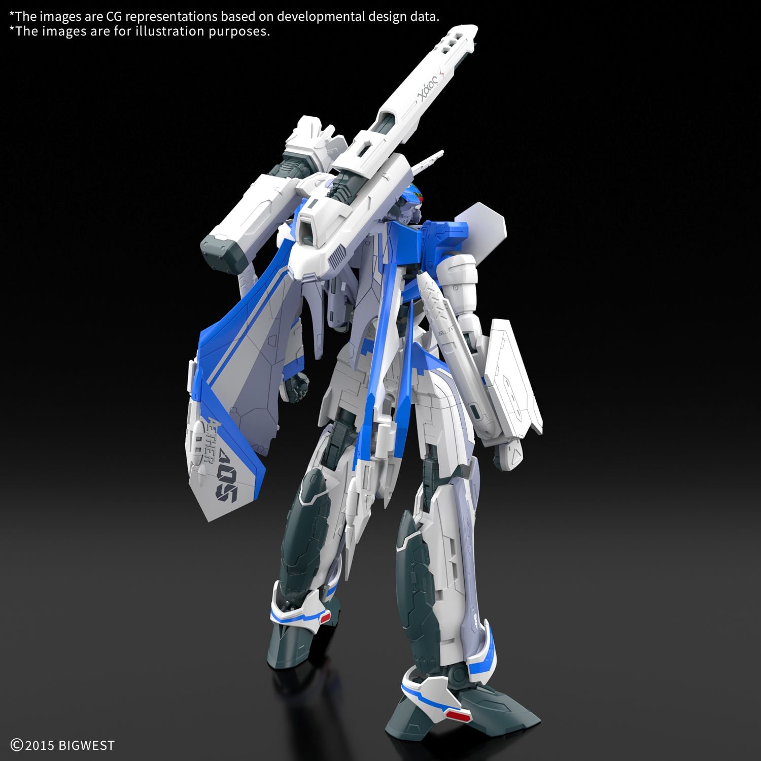 MÔ HÌNH LẮP RÁP HG 1/100 VF-31J SIEGFRIED (HAYATE IMMELMANN USE) Thumbnail