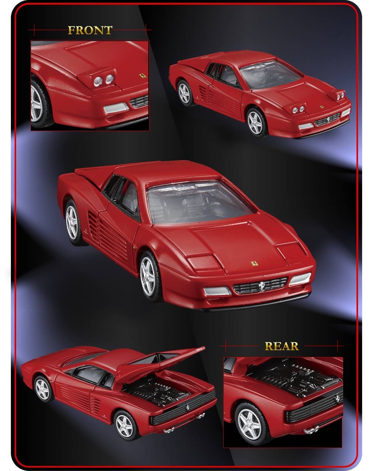 MÔ HÌNH XE TOMICA PRM FERRARI 512TR'26 Thumbnail