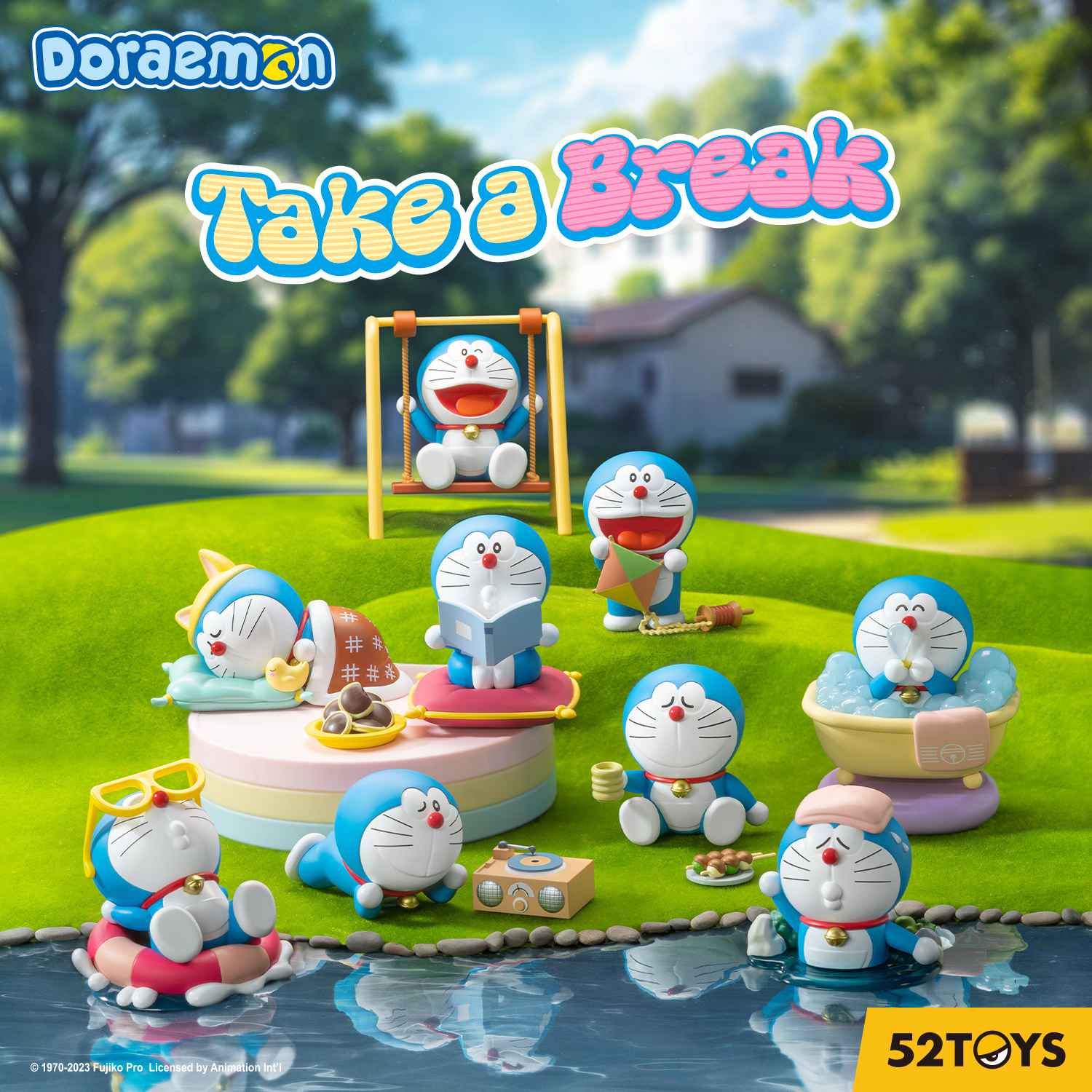 52TOYS DORAEMON TAKE A BREAK Blindbox Series Thumbnail