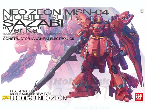 1/100 MG MSN-04 Sazabi Ver. Ka Thumbnail