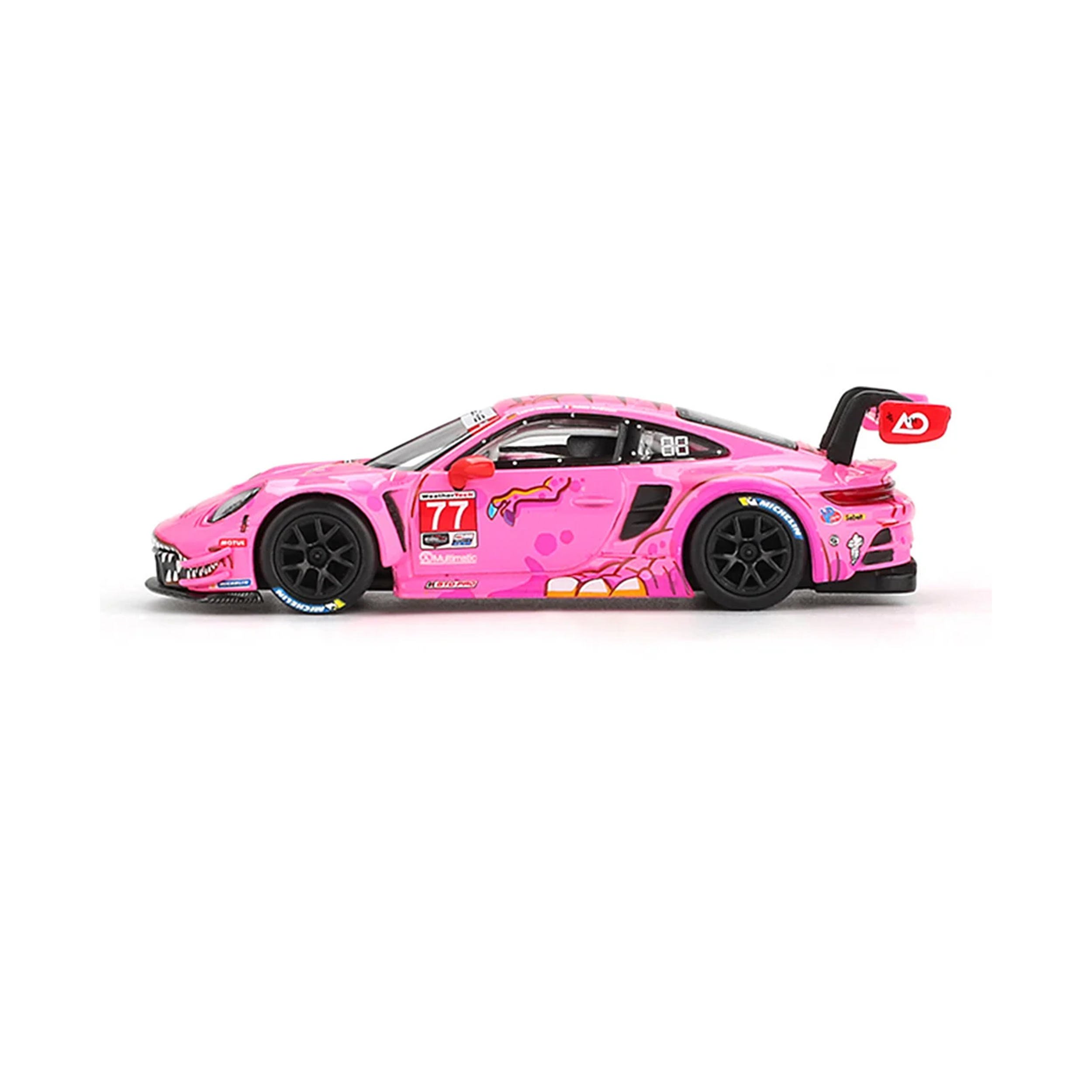MÔ HÌNH XE Mini GT BOX Version MGT01052 Porsche 911 GT3 R #77 ROXY AO RACING Thumbnail