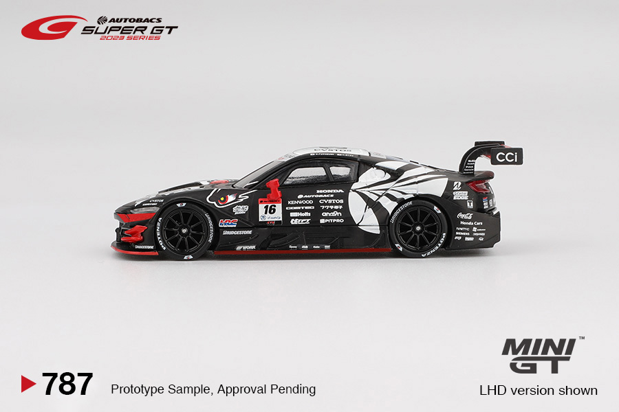 Mini GT Card Version MGT00787 Honda NSX-GT "Type S" GT500 #16 "ARTA MUGEN NSX-GT " ARTA 2023 SUPER GT Series Thumbnail