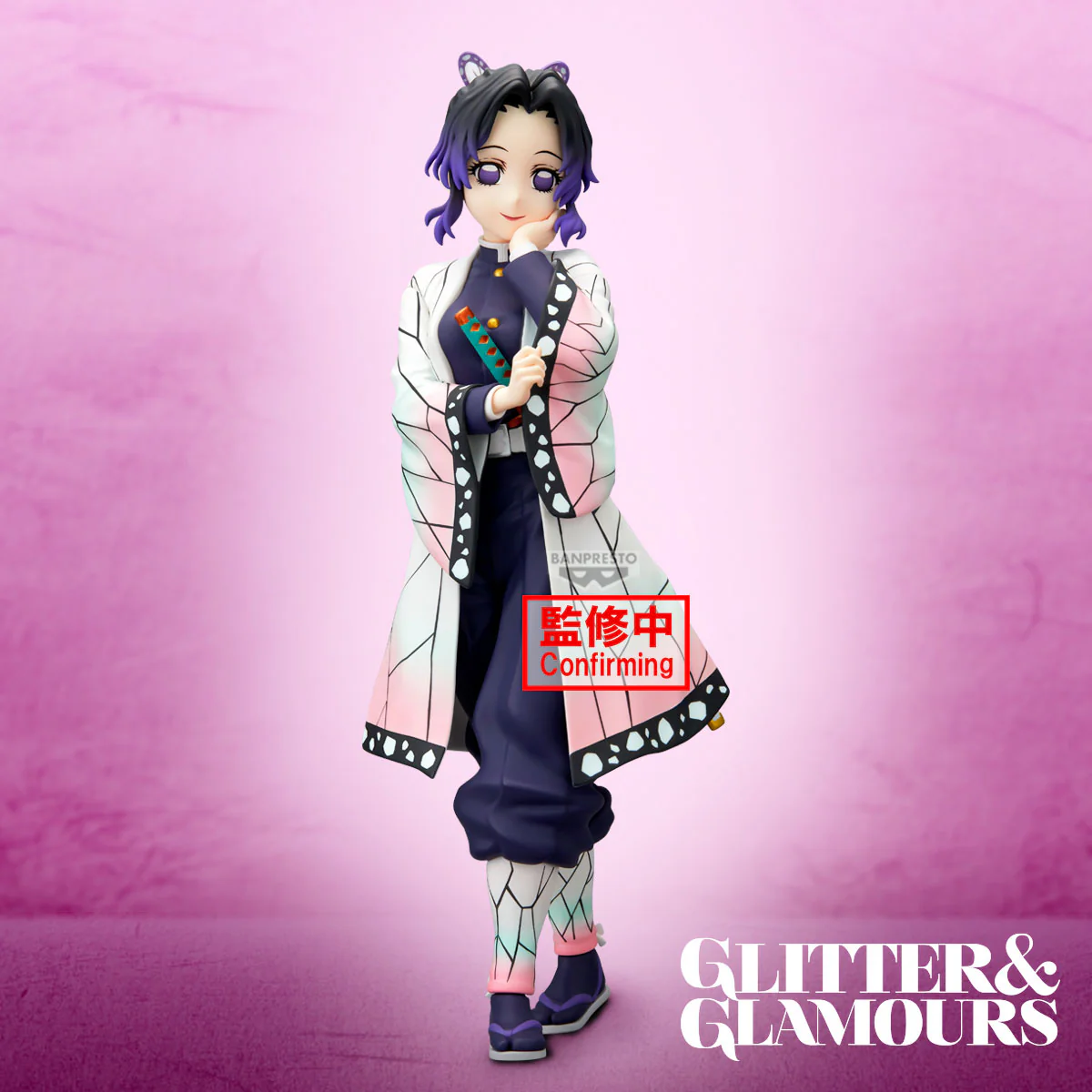 MÔ HÌNH TRƯNG BÀY DEMON SLAYER: KIMETSU NO YAIBA GLITTER&GLAMOURS-SHINOBU KOCHO Thumbnail