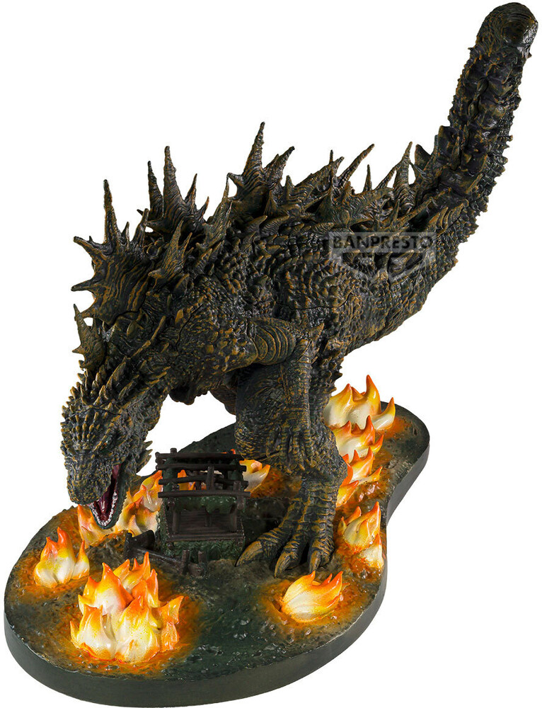 MÔ HÌNH TRƯNG BÀY GODZILLA MINUS ONE ART VIGNETTE GODZILLA (2023) ODO ISLAND ATTACK IMAGE VER. Thumbnail