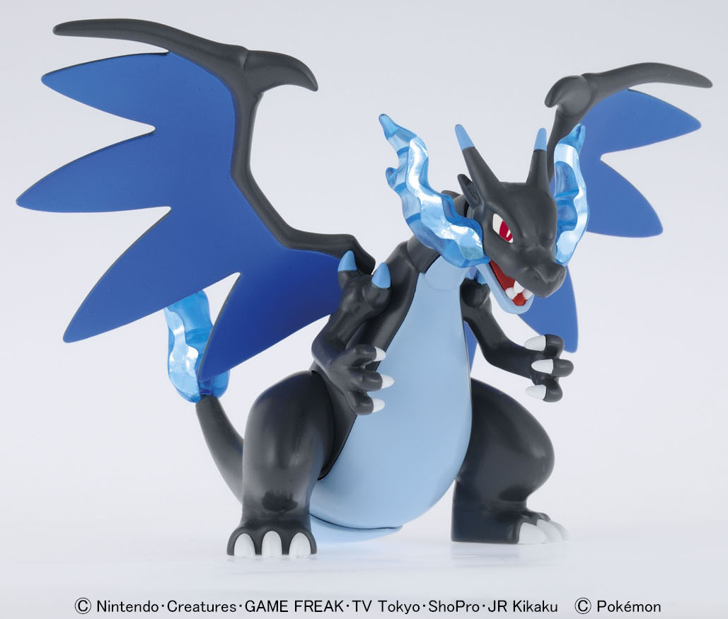 Pokemon Plamo Mega Charizard X Thumbnail