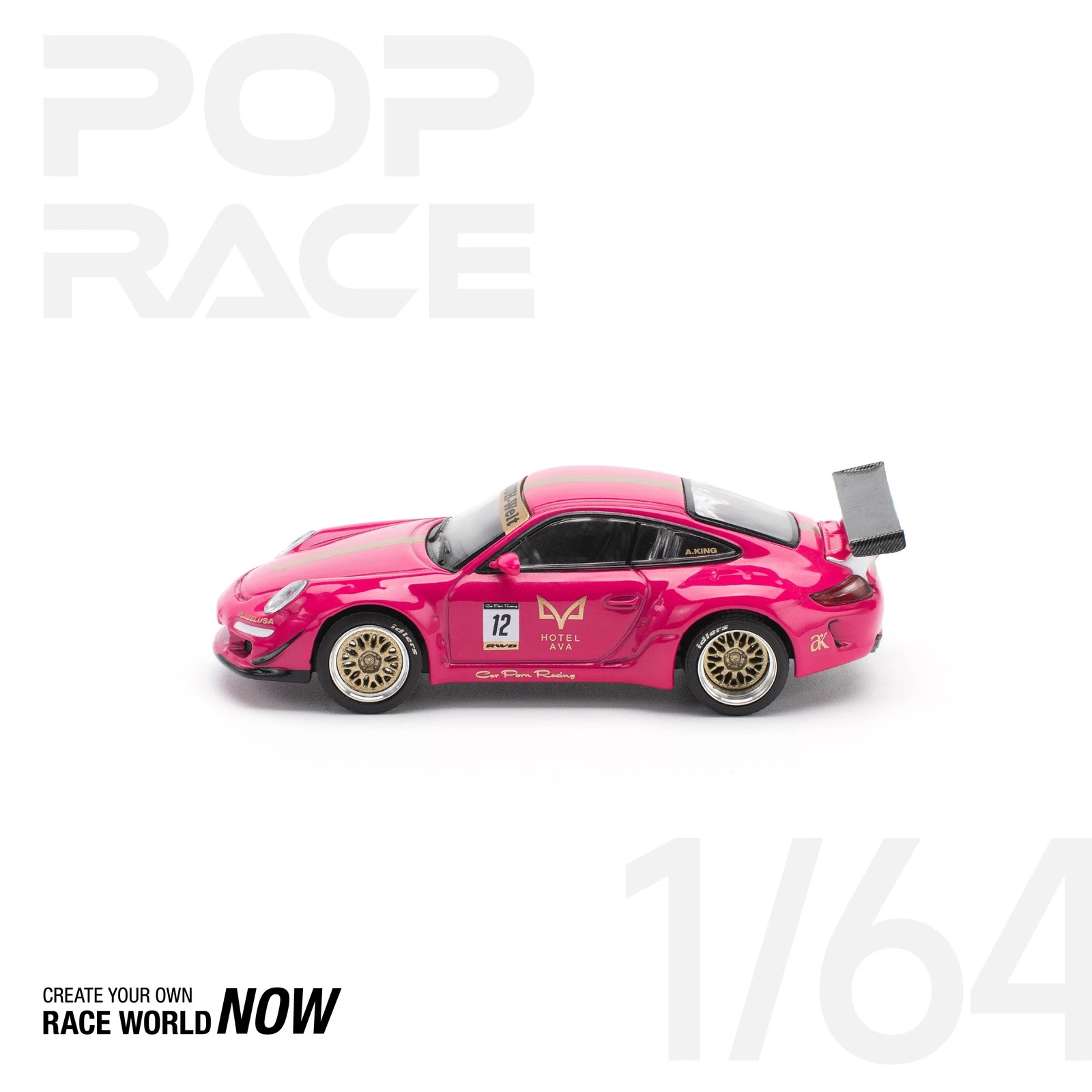 MÔ HÌNH XE Pop Race PR640187 RWB 997 - AVA Thumbnail