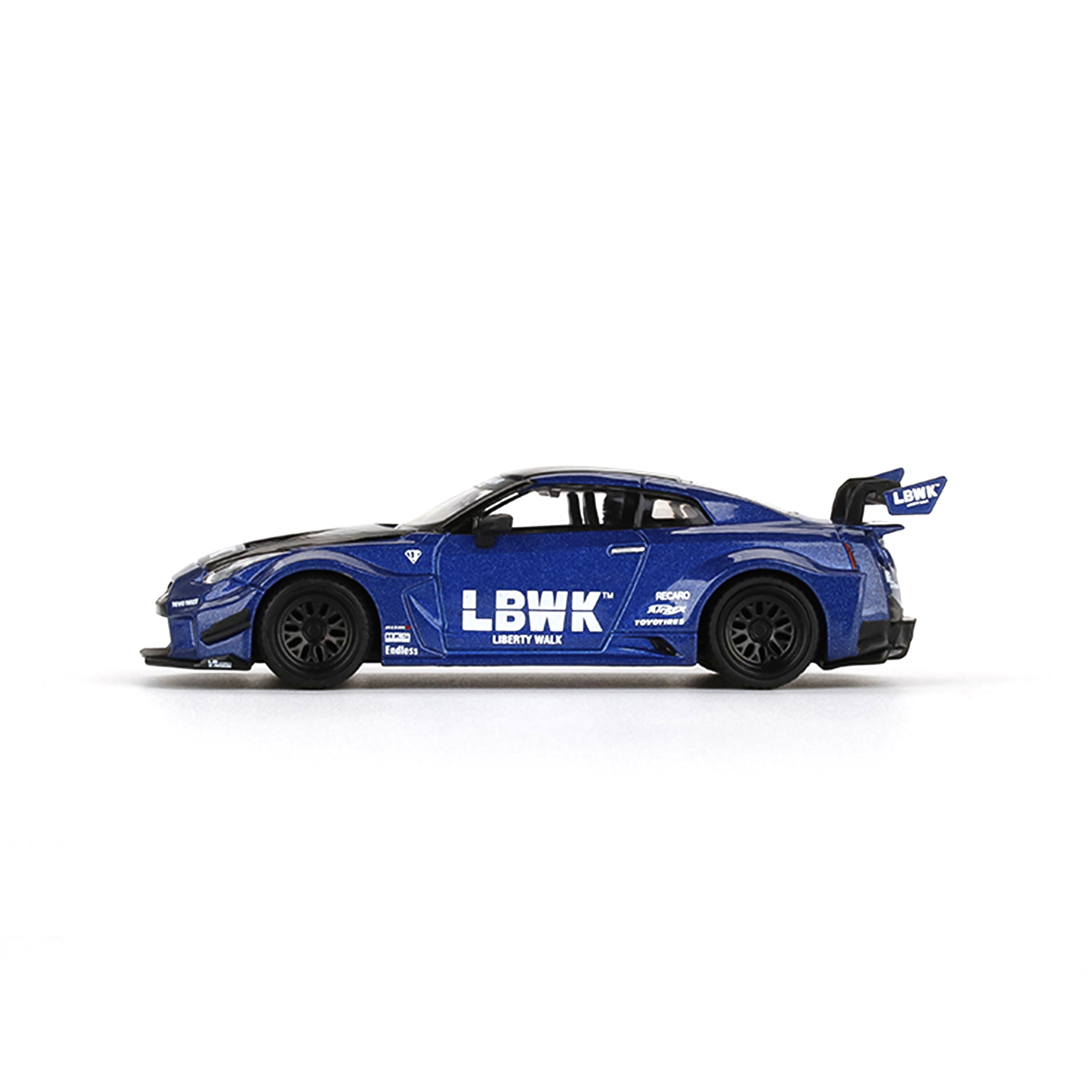 MÔ HÌNH XE Mini GT BOX Version MGT01124 Nissan LB-Silhouette WORKS GT 35GT-RR VER.2 Blue Thumbnail