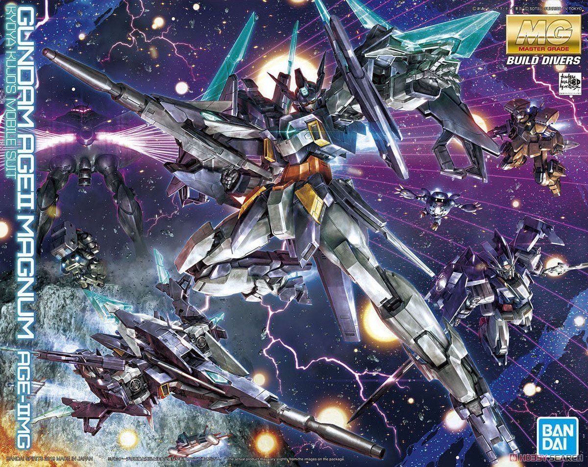 MÔ HÌNH LẮP RÁP MG 1/100 GUNDAM AGEII MAGNUM
