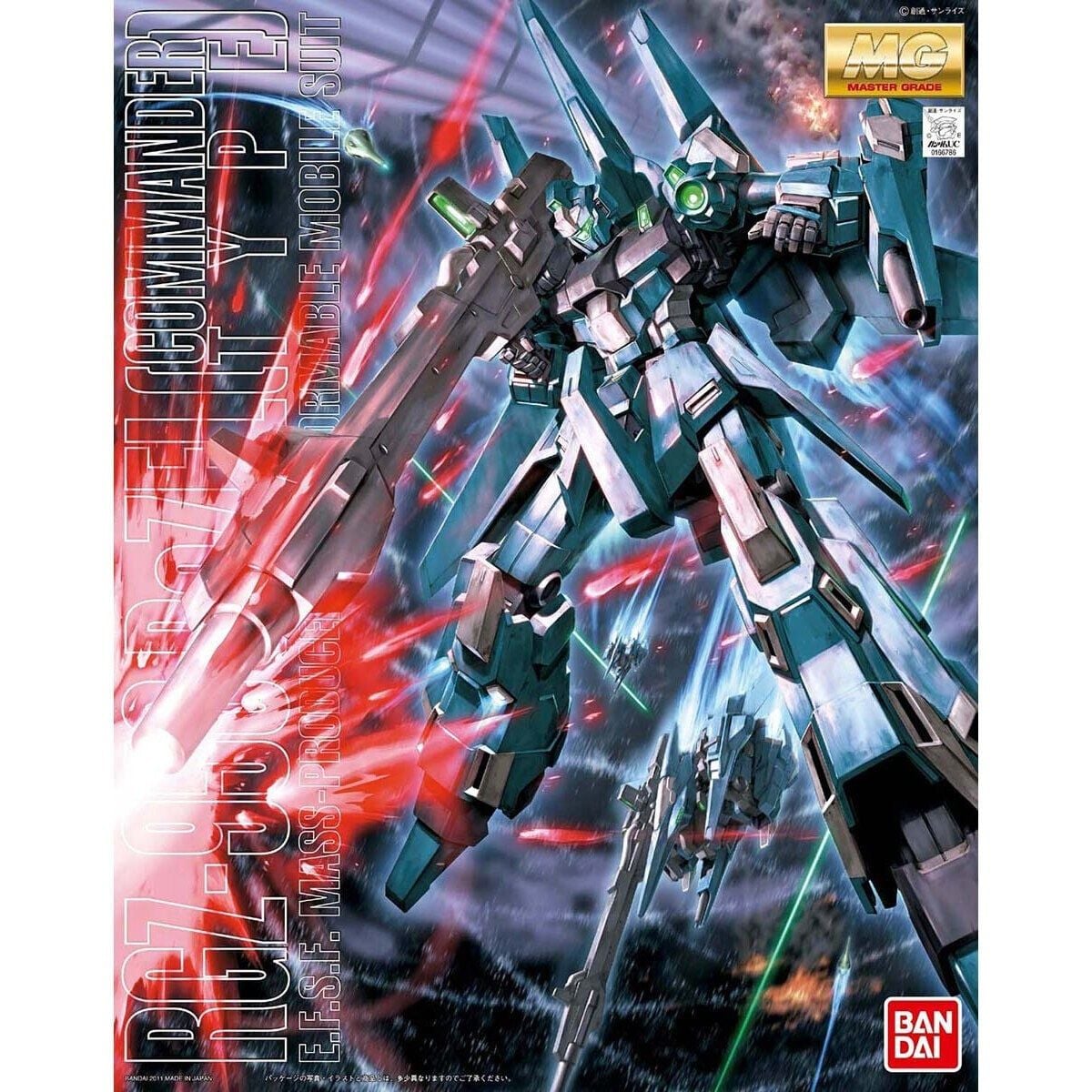 MÔ HÌNH LẮP RÁP MG 1/100 RE-ZEL COMMANDER TYPE